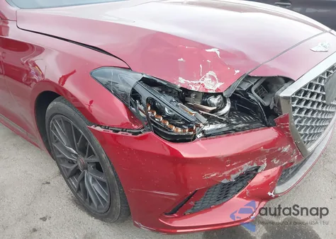 2019 Genesis G80 3.3T Sport z USA, uszkodzony, nr VIN KMHGN4JB6KU291019